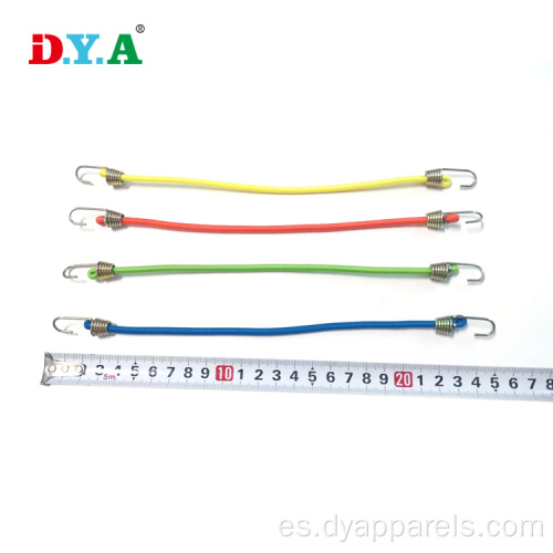 Fábrica directamente de 5 mm Cordones de bungee con gancho